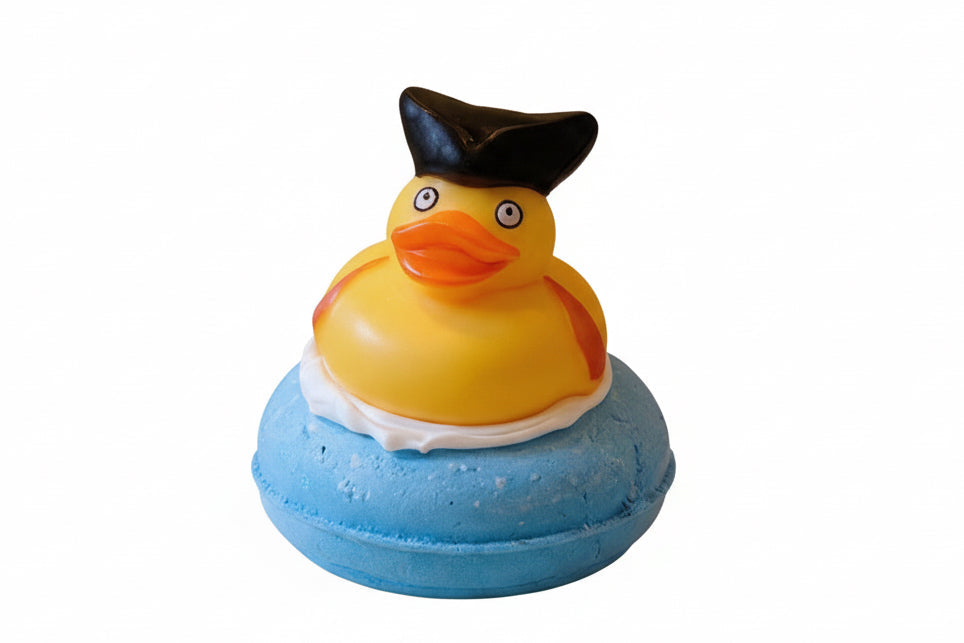 Ducks afloat bath bomb