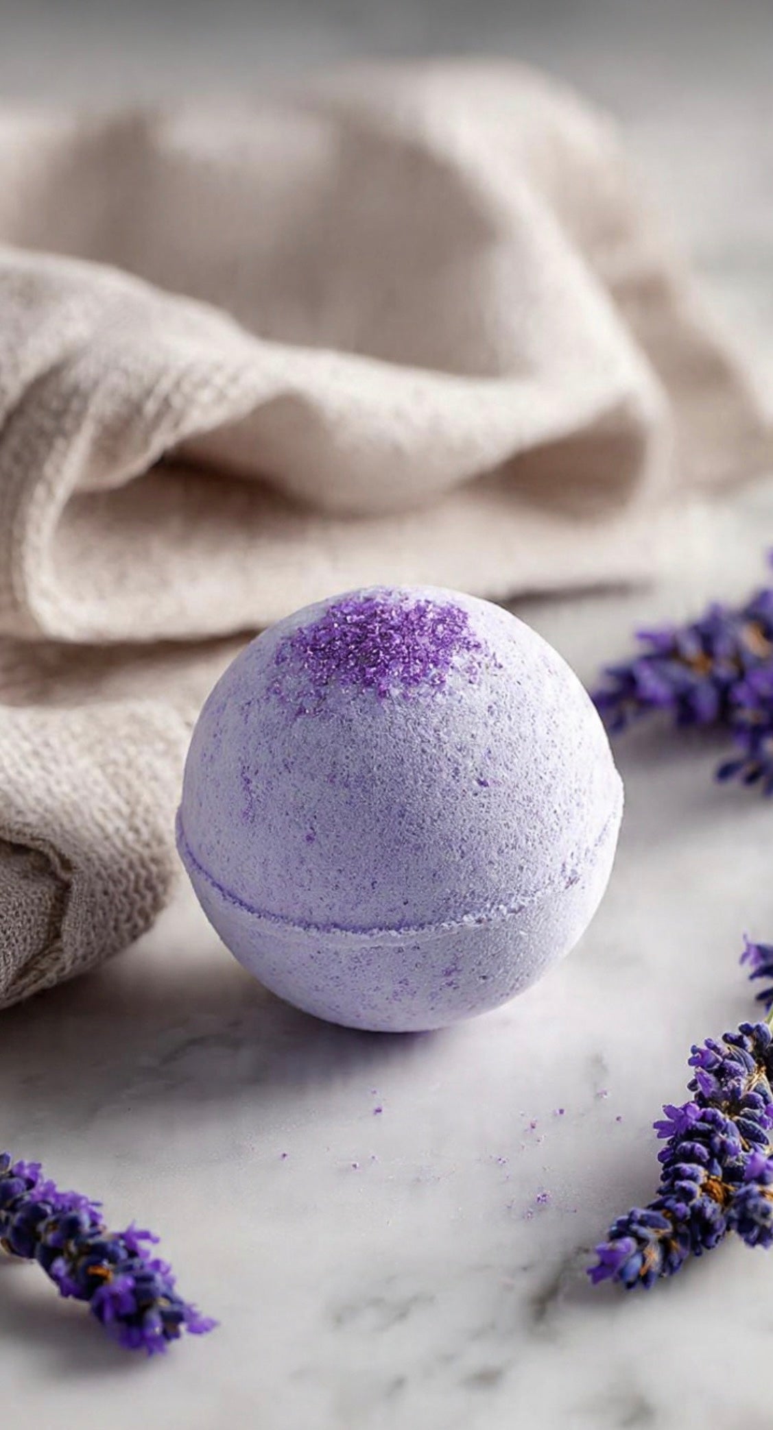 Lavender Bath Bomb