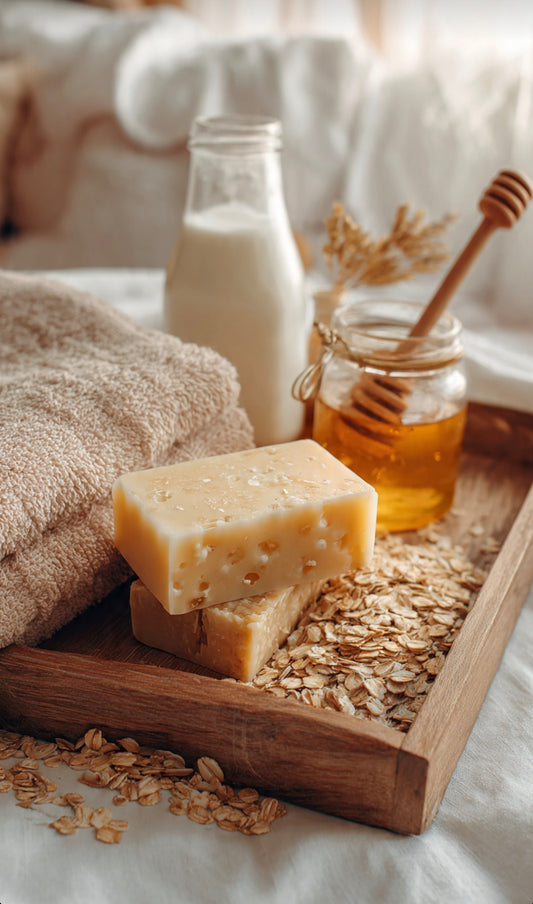 Oatmeal Milk & Honey Mini Soap Bar